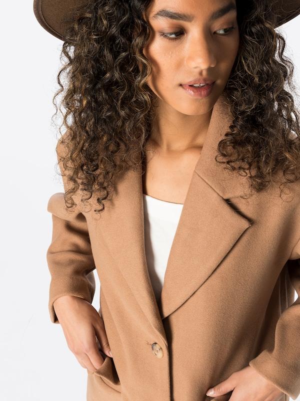 Warehouse Cappotto Di Mezza Stagione In Sabbia