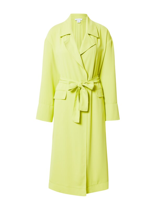 Warehouse Cappotto Estivo 'Fluid' In Limone