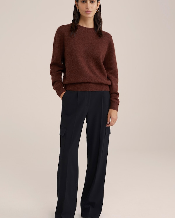 WE Fashion Regular Pantaloni Cargo In Nero