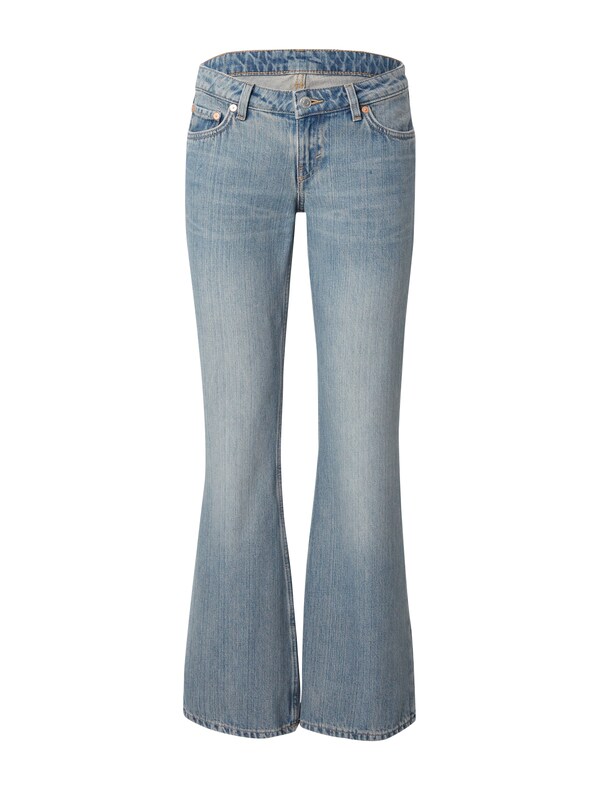 WEEKDAY Bootcut Jeans 'Nova' in Blu Denim