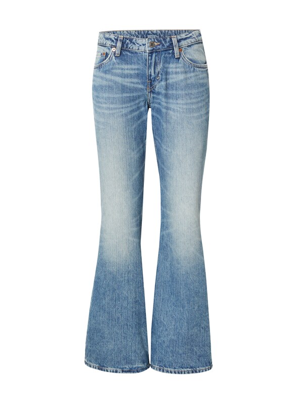 WEEKDAY Bootcut Jeans 'Nova' in Blu Denim