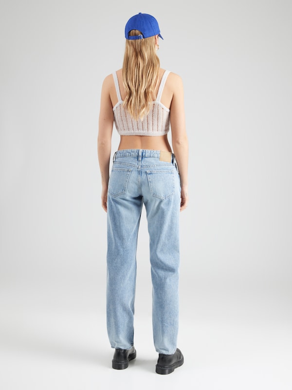 WEEKDAY Regular Jeans 'Arrow' In Blu Chiaro