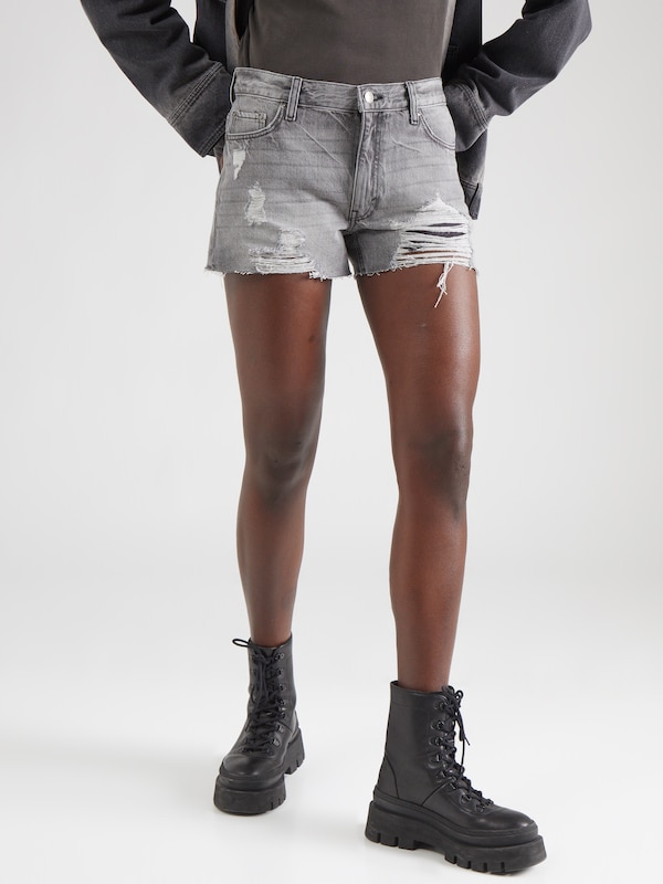 WEEKDAY Regular Jeans 'Duchess' In Grigio Denim
