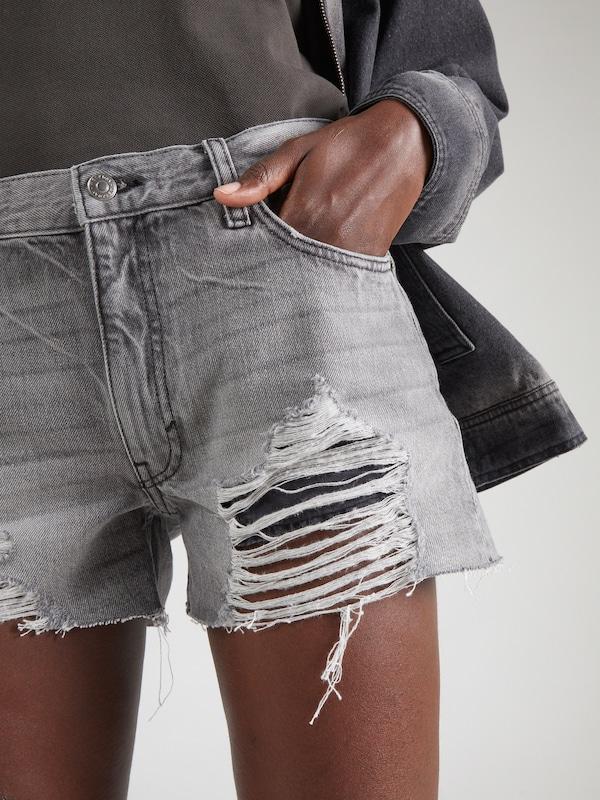 WEEKDAY Regular Jeans 'Duchess' In Grigio Denim