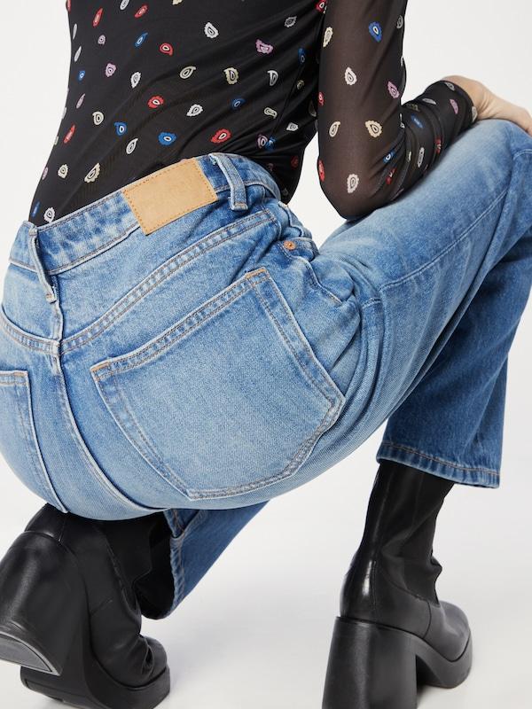 WEEKDAY Regular Jeans 'Rowe' In Blu Denim