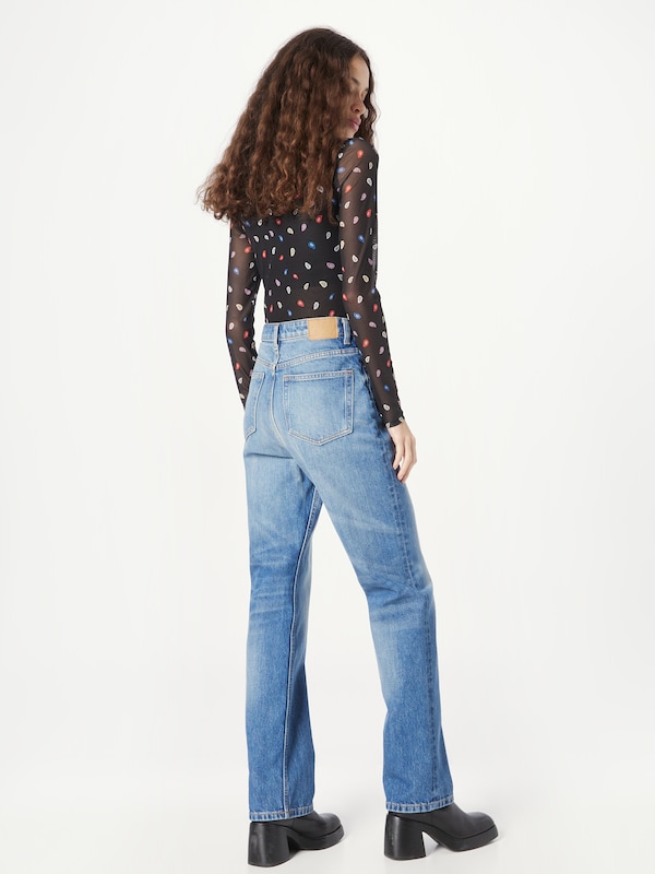 WEEKDAY Regular Jeans 'Rowe' In Blu Denim