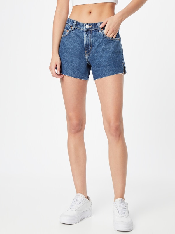 WEEKDAY Regular Jeans 'Swift' In Blu Denim