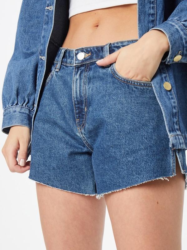 WEEKDAY Regular Jeans 'Swift' In Blu Denim