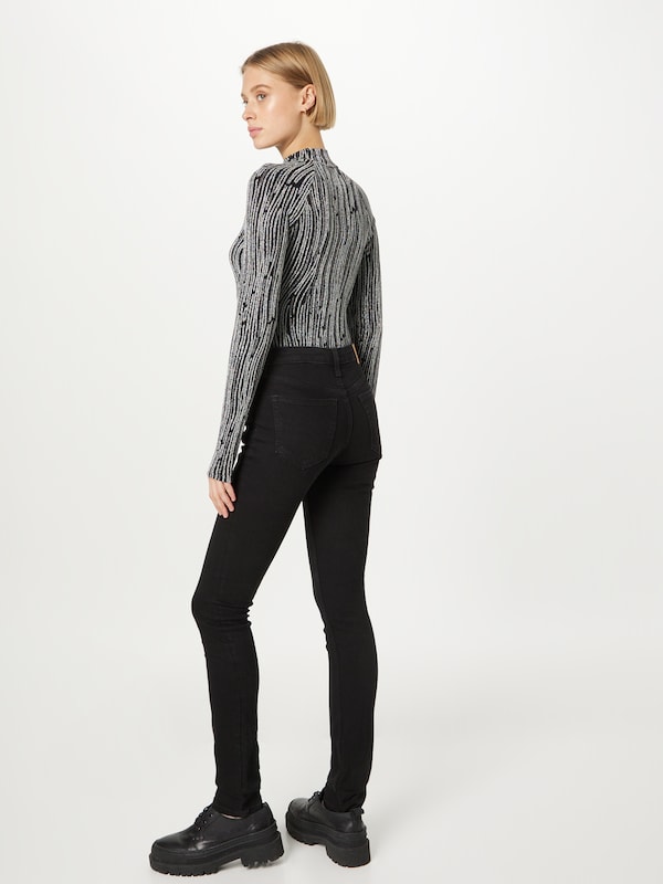 WEEKDAY Skinny Jeans In Nero