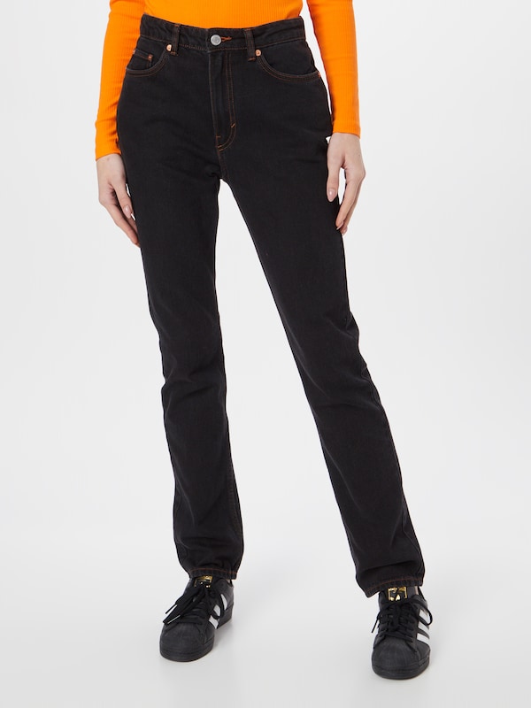 WEEKDAY Slimfit Jeans In Nero Denim