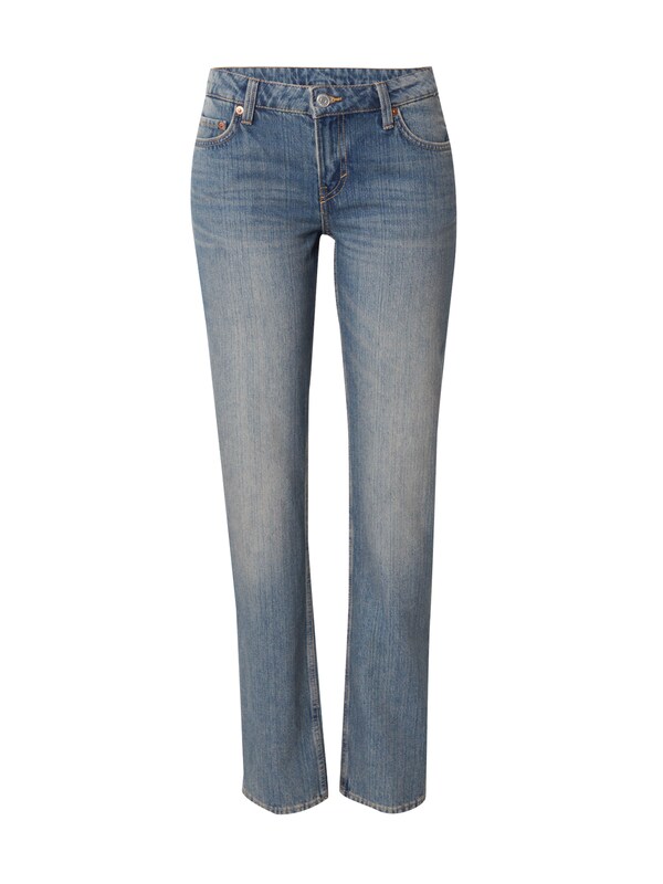 WEEKDAY Slimfit Jeans 'NAIL' in Blu Denim