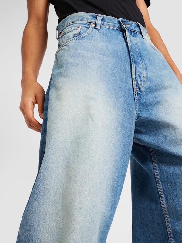 WEEKDAY Wide Leg Jeans 'Astro' In Blu