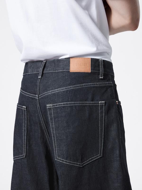 WEEKDAY Wide Leg Jeans 'Astro' In Blu Scuro