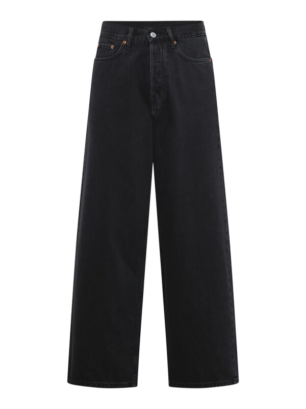 WEEKDAY Wide leg Jeans 'Astro' in Nero Denim