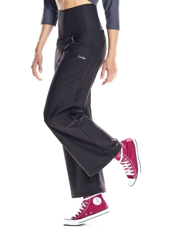 Winshape Regular Pantaloni Sportivi 'CUL601C' In Nero