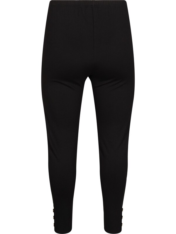 Zizzi Skinny Leggings 'Cawinola' In Nero