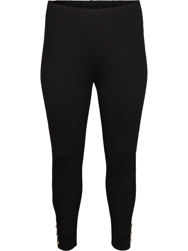 Zizzi Skinny Leggings 'Cawinola' in Nero