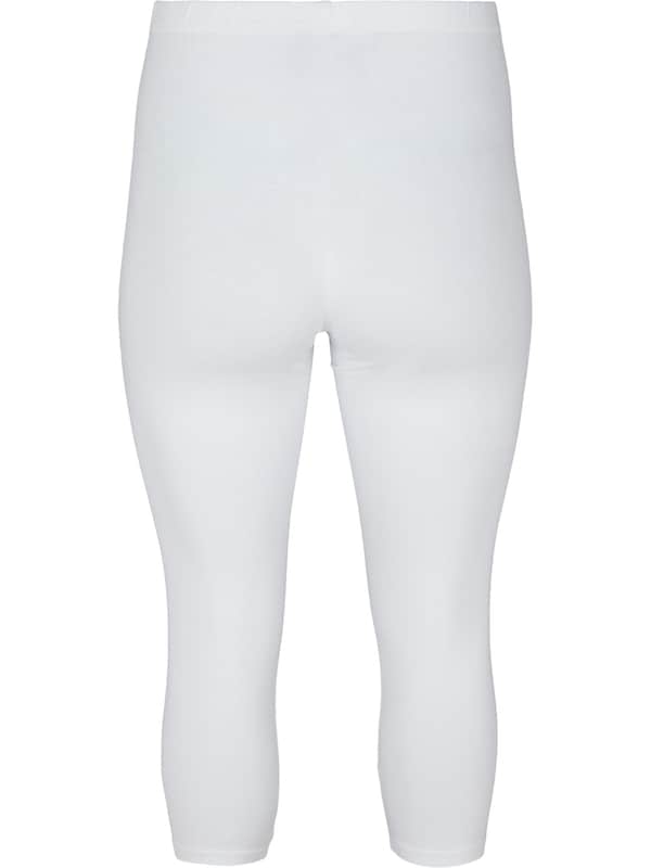 Zizzi Skinny Leggings In Bianco