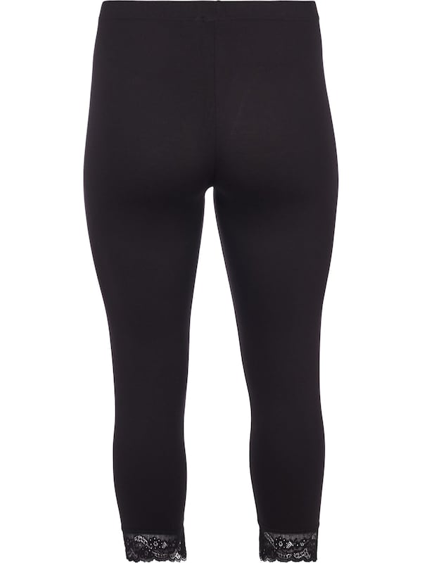 Zizzi Skinny Leggings In Nero