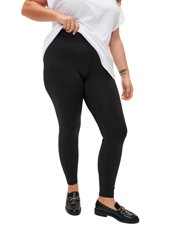 Zizzi Skinny Leggings In Nero