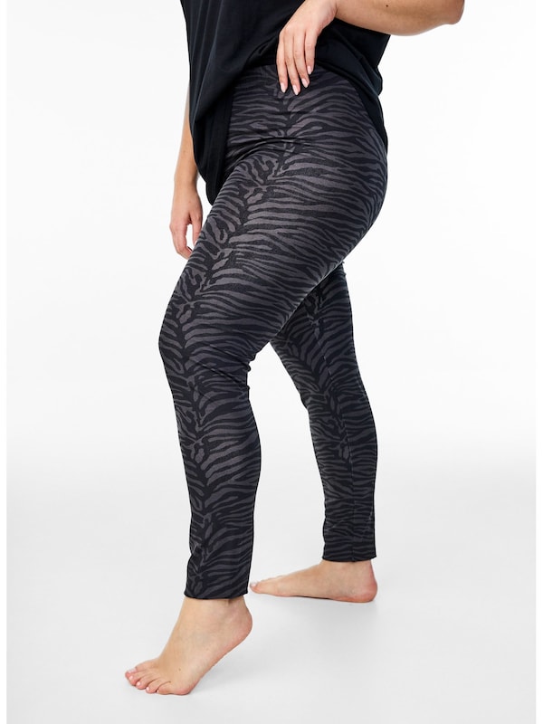 Zizzi Skinny Leggings In Nero