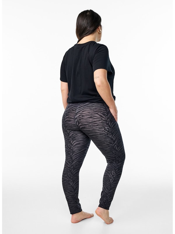 Zizzi Skinny Leggings In Nero