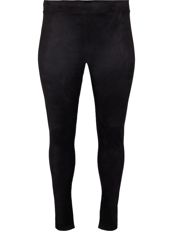 Zizzi Skinny Leggings 'Vjule' in Nero