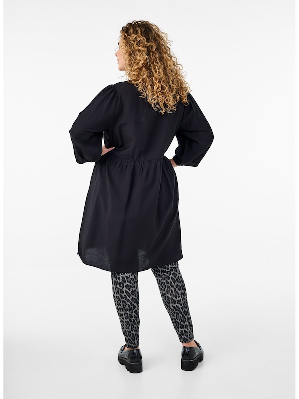 Zizzi Skinny Leggings 'VLEGGINGS' In Grigio Scuro