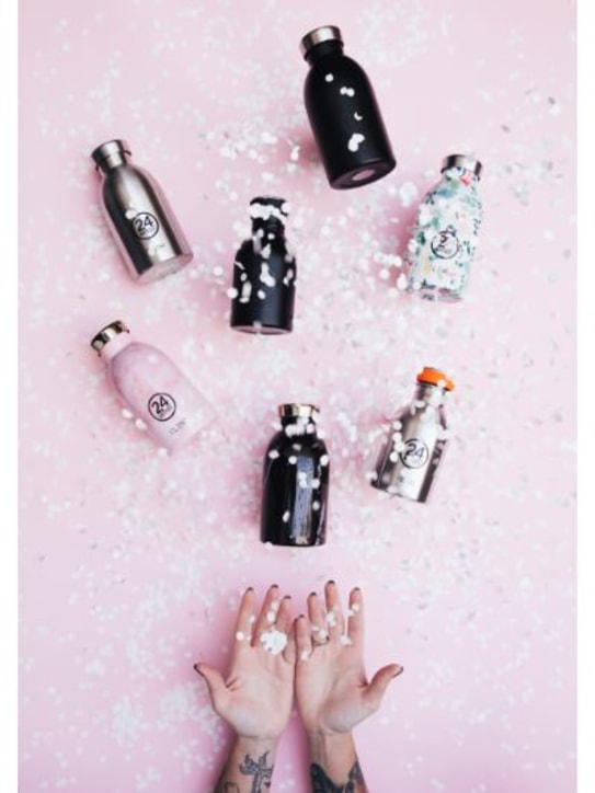 LuisaViaRoma 24bottlesBottiglia Black Marble Clima 330ml