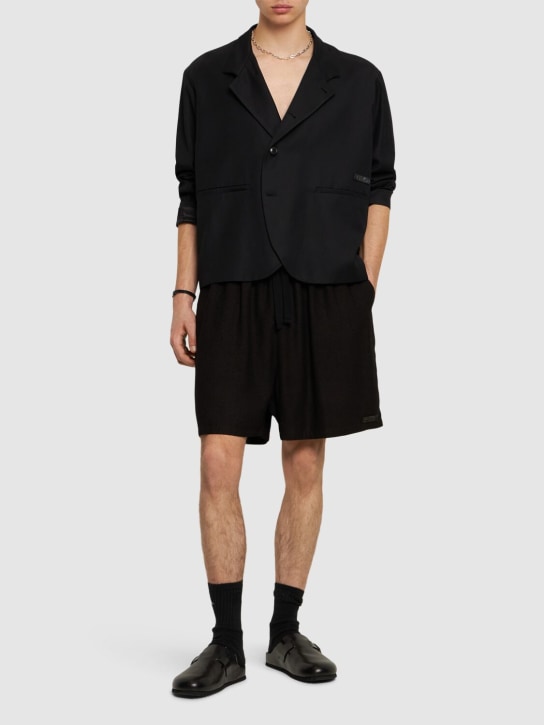 LuisaViaRoma 4SDesignsShorts Baggy Fit In Raso Di Misto Viscosa