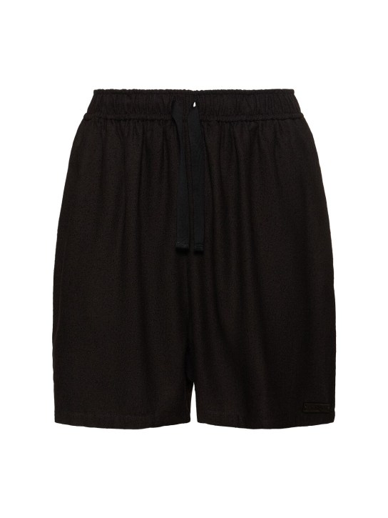 LuisaViaRoma 4SDesignsShorts baggy fit in raso di misto viscosa