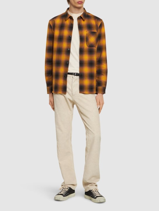 LuisaViaRoma A.P.C.Camicia In Flanella Di Cotone Check