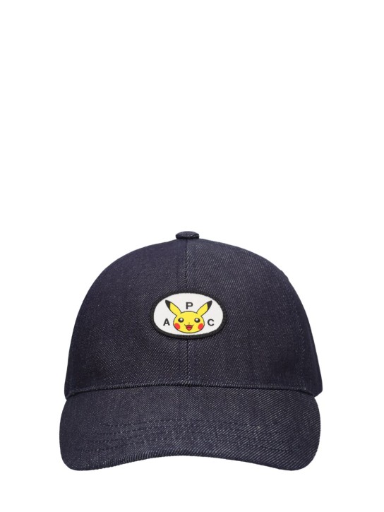 LuisaViaRoma A.P.C.Cappello baseball A.P.C. x Pokémon in denim