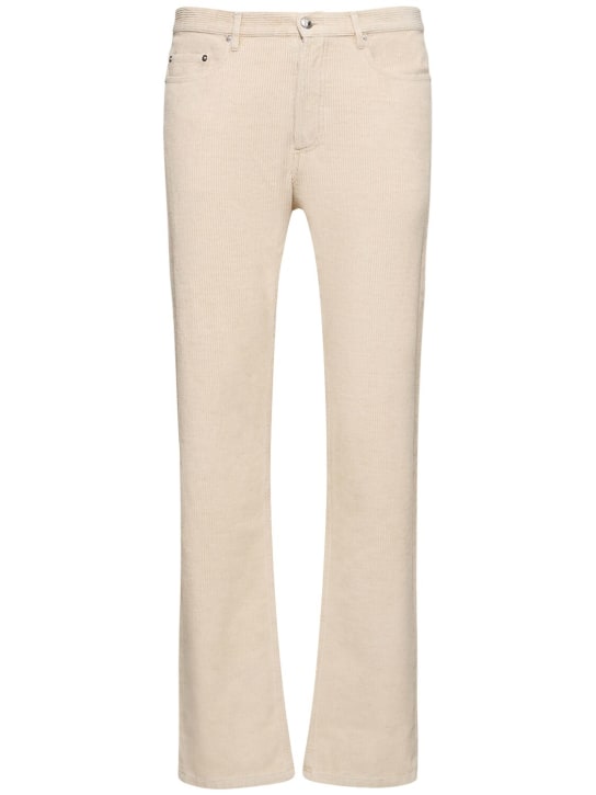 LuisaViaRoma A.P.C.Pantaloni in cotone e lino millerighe
