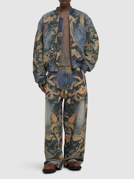 LuisaViaRoma Acne StudiosBomber Oliev Messy Oak In Denim