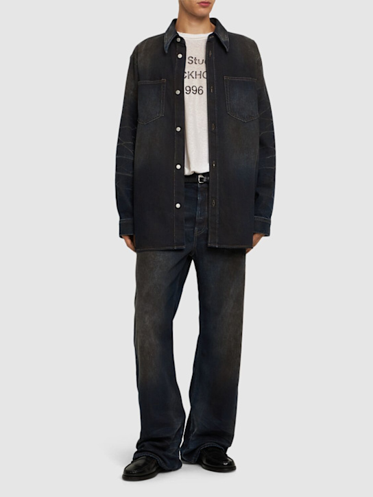 LuisaViaRoma Acne StudiosCamicia Karto Darkside In Denim