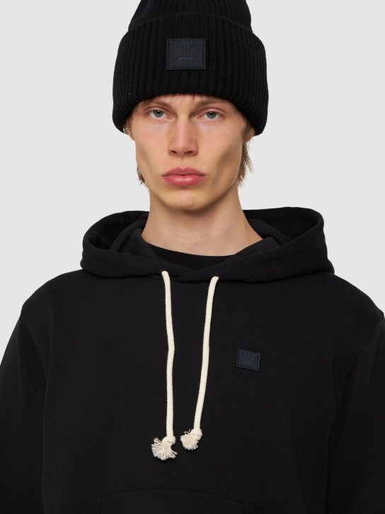 LuisaViaRoma Acne StudiosCappello Beanie Face In Lana