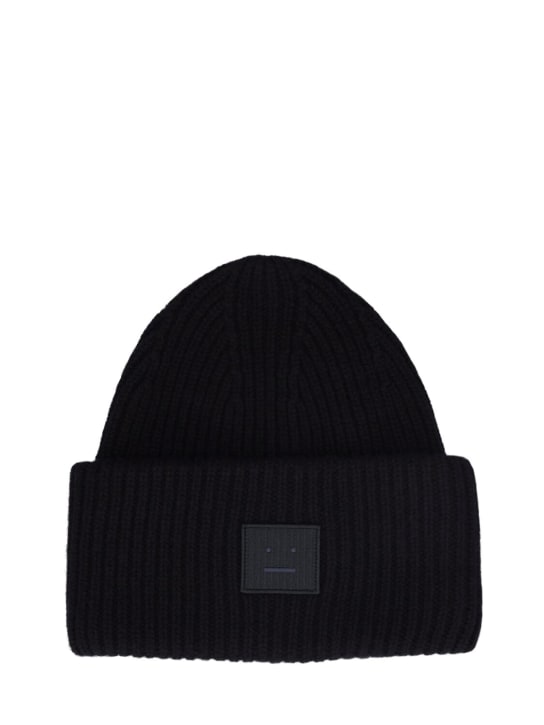 LuisaViaRoma Acne StudiosCappello beanie Face in lana