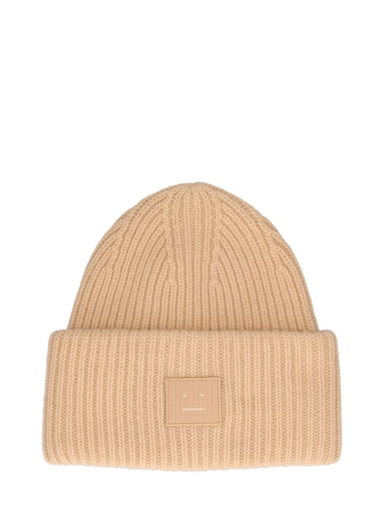 LuisaViaRoma Acne StudiosCappello beanie Pansie Face in lana