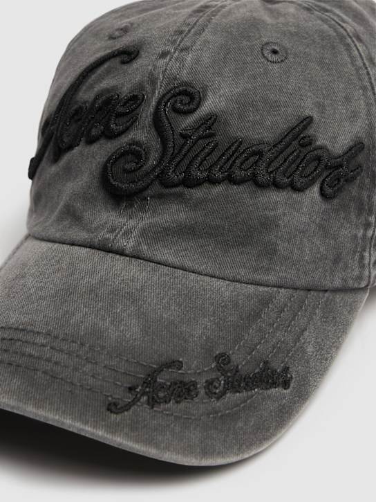 LuisaViaRoma Acne StudiosCappello Carliy In Cotone / Logo