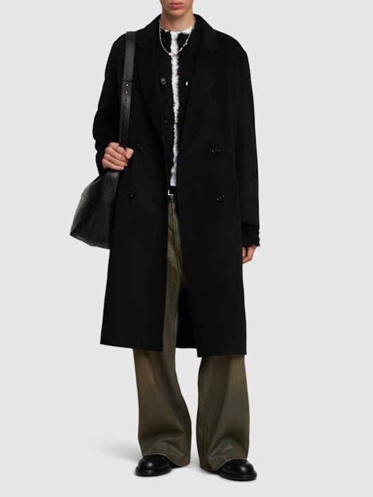 LuisaViaRoma Acne StudiosCappotto Doppiopetto Dojack In Lana