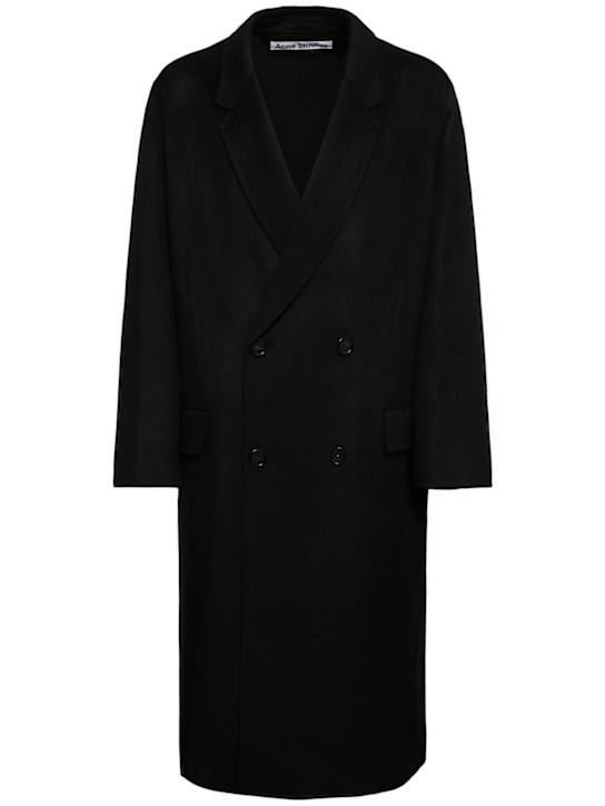LuisaViaRoma Acne StudiosCappotto doppiopetto Dojack in lana
