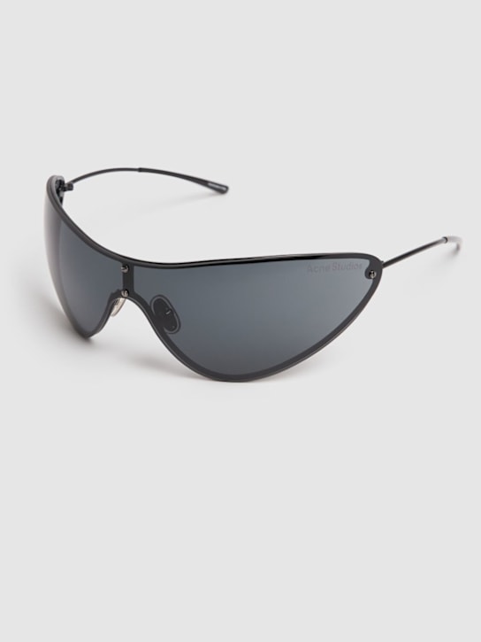 LuisaViaRoma Acne StudiosOcchiali Da Sole A Maschera Antus In Metallo