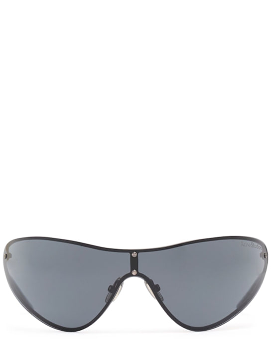 LuisaViaRoma Acne StudiosOcchiali da sole a maschera Antus in metallo