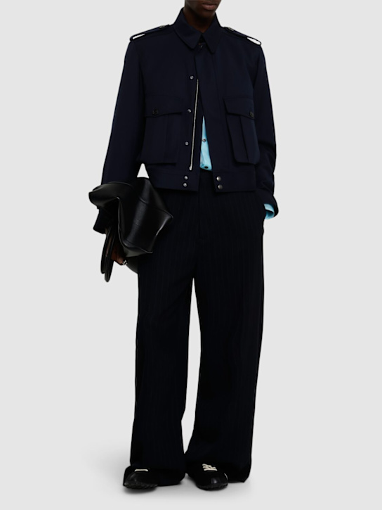 LuisaViaRoma Acne StudiosPantaloni Gessati Pasant Vis