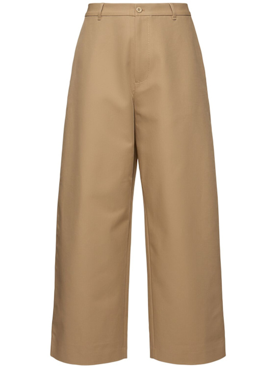 LuisaViaRoma Acne StudiosPantaloni larghi Plass in twill di cotone