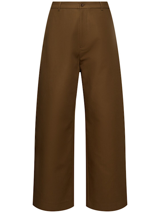 LuisaViaRoma Acne StudiosPantaloni Plass in twill di cotone