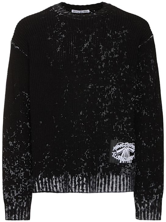 LuisaViaRoma Acne StudiosPullover Kype in cotone trattato