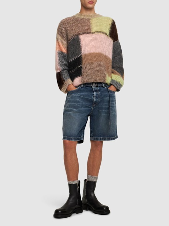 LuisaViaRoma Acne StudiosShorts Roland Broadway In Denim