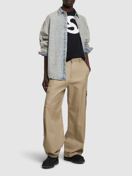 LuisaViaRoma Acne StudiosT-shirt Everest In Misto Cotone